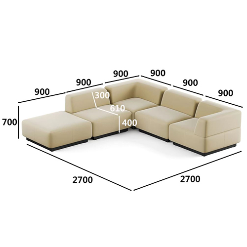 Диван модульный СИБ