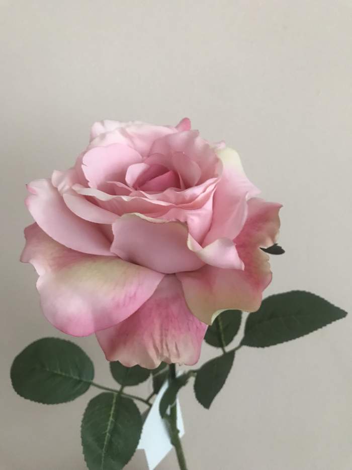 Светло-розовая роза "Mistery"декоративная 68 см